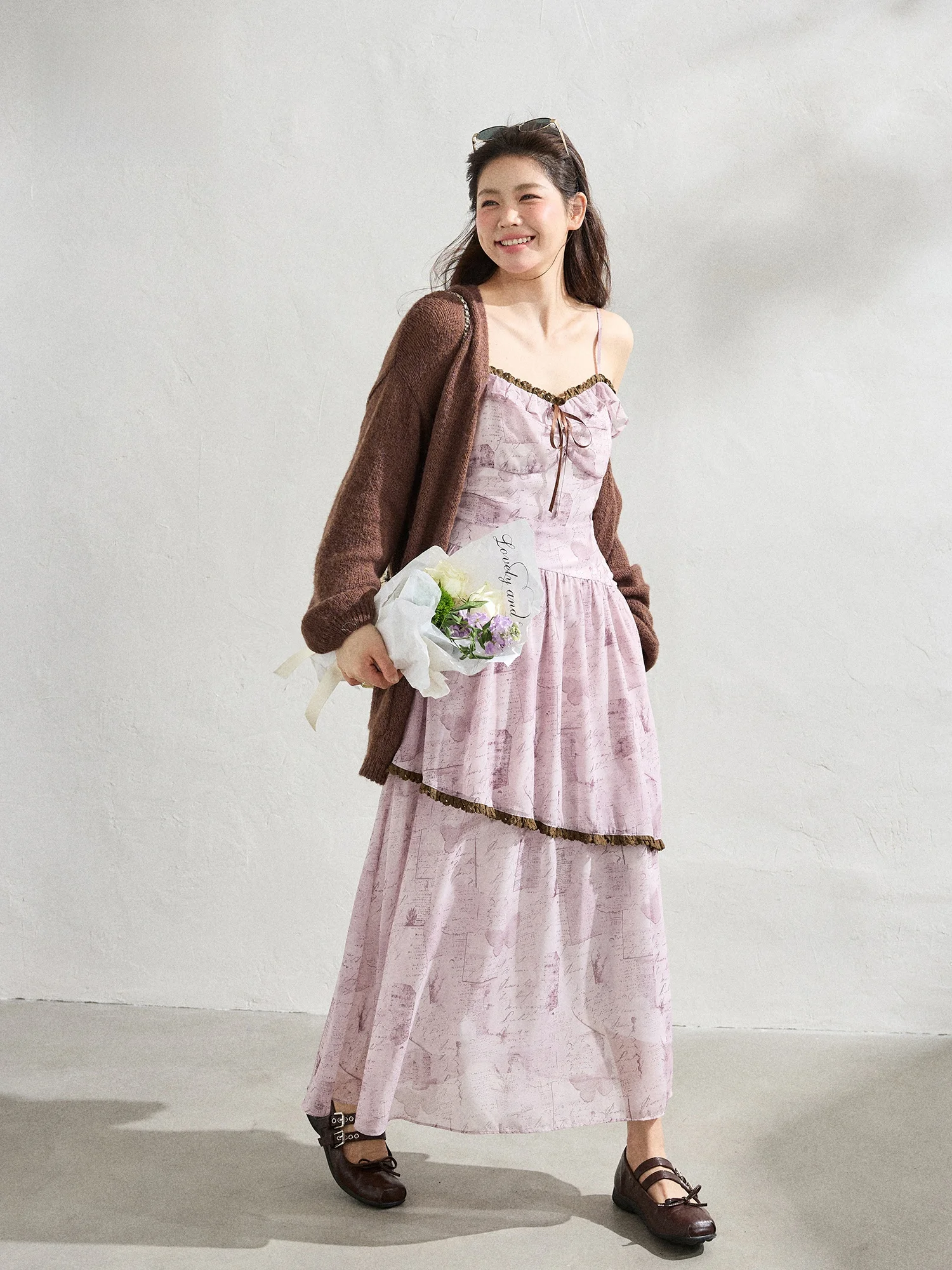 Romantic Strap Dr Cardigan Set plus Size Women's Clothing Comfortable Spring Faion High Waist Long Sve
Romantic Strap Dr Cardigan Set plus Size Women's Clothing Comfortable Spring Faion High Waist Long Sve