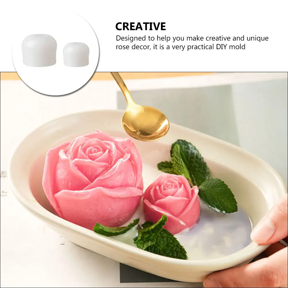 2pcs Rose Ice Mold Silicone Wear-Resistant Flower Molds Reusable Epoxy DIY Decor Home Supplies Easy Cleaning Gift Kitchen Bar
2pcs Rose Ice Mold Silicone Wear-Resistant Flower Molds Reusable Epoxy DIY Decor Home Supplies Easy Cleaning Gift Kitchen Bar