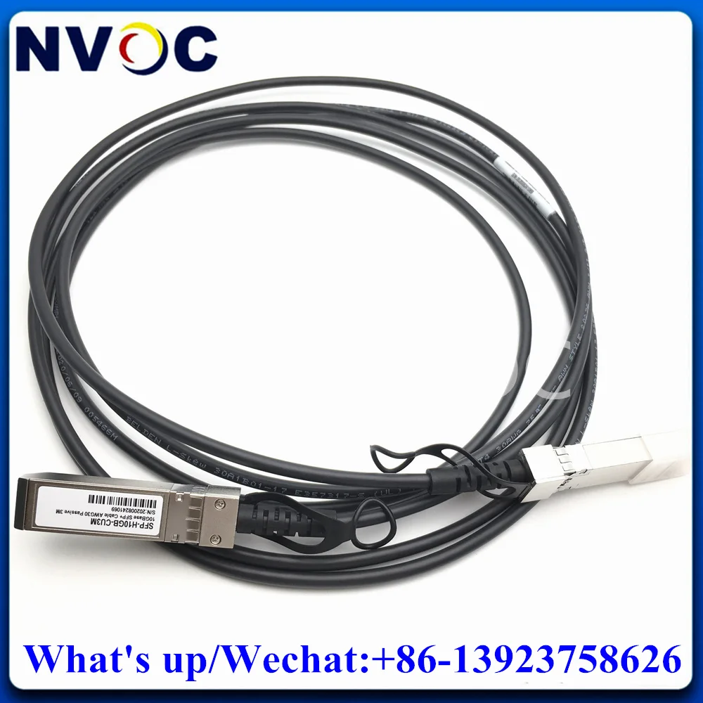 10G SFP + 3M DAC Электрический порт AC прямого подключения активный медный кабель совместимый с Cisco/Ubiquiti/Mikrotik/Zyxel
10G SFP + 3M DAC Электрический порт AC прямого подключения активный медный кабель совместимый с Cisco/Ubiquiti/Mikrotik/Zyxel