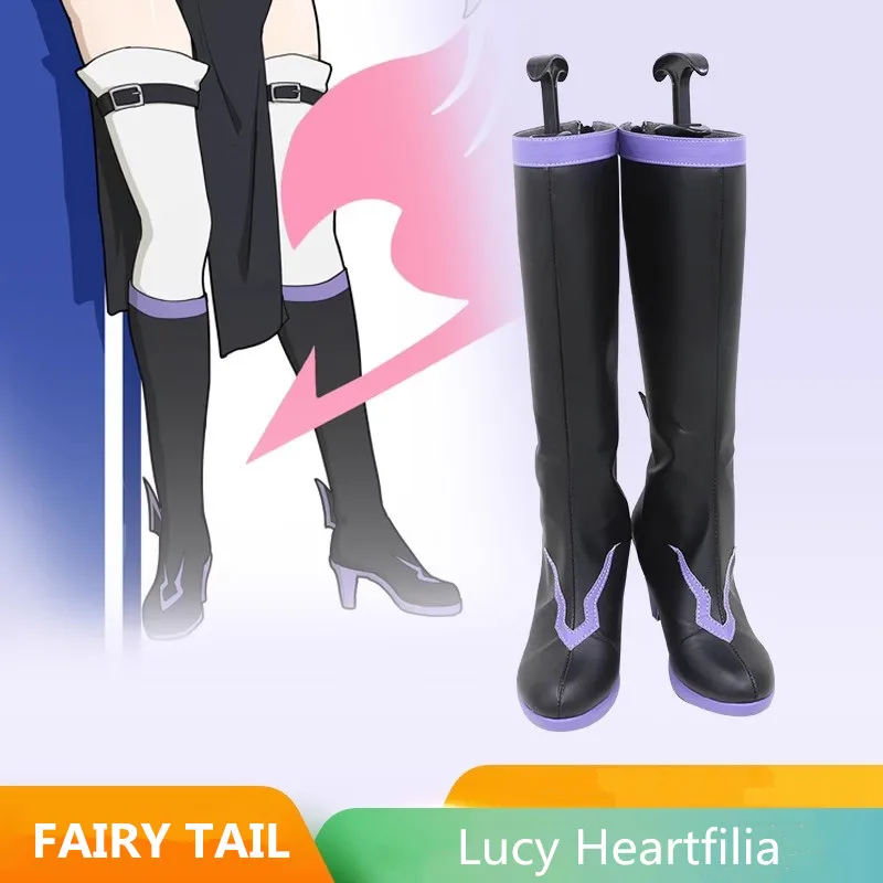 Обувь для косплея в стиле аниме FAIRY TAIL Люси Хартфилия, ботинки из синтетической кожи ручной работы
Обувь для косплея в стиле аниме FAIRY TAIL Люси Хартфилия, ботинки из синтетической кожи ручной работы