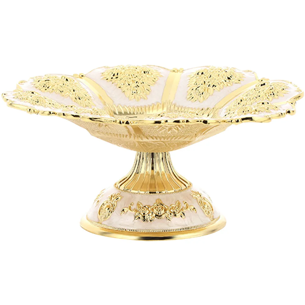 Golden Small Snack Plate Food Serving Tray Plate Decorative Dessert Dish Holder Alloy Fruit Dish Food Tray
Golden Small Snack Plate Food Serving Tray Plate Decorative Dessert Dish Holder Alloy Fruit Dish Food Tray
