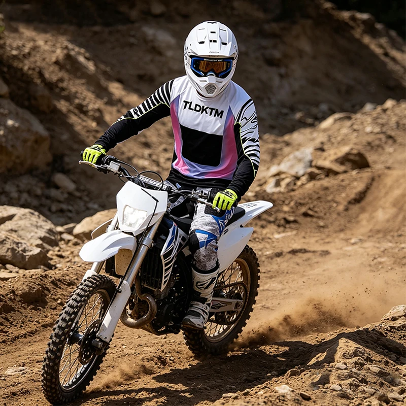 TLDKTM Men Long Sleeve Dirt Bike Riding Jersey Lightweight Breathable Mountain Trail Cross Country Racing Shirt
TLDKTM Men Long Sleeve Dirt Bike Riding Jersey Lightweight Breathable Mountain Trail Cross Country Racing Shirt