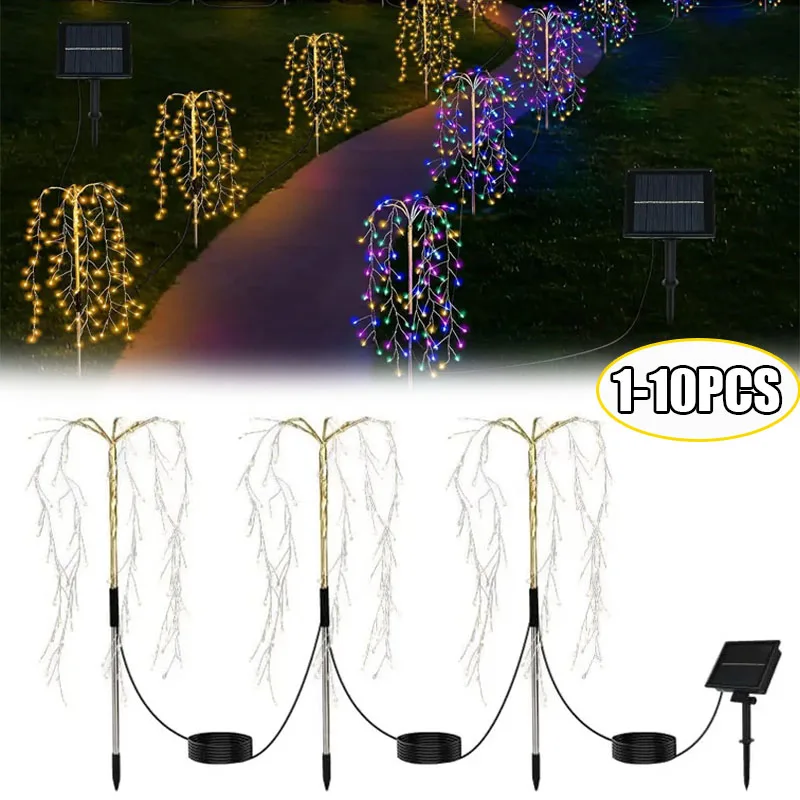 Outdoor Solar Fireworks Lighting LED String Lights Patio Lawn Lights Christmas Day Ambient Lights Waterproof Decoration
Outdoor Solar Fireworks Lighting LED String Lights Patio Lawn Lights Christmas Day Ambient Lights Waterproof Decoration