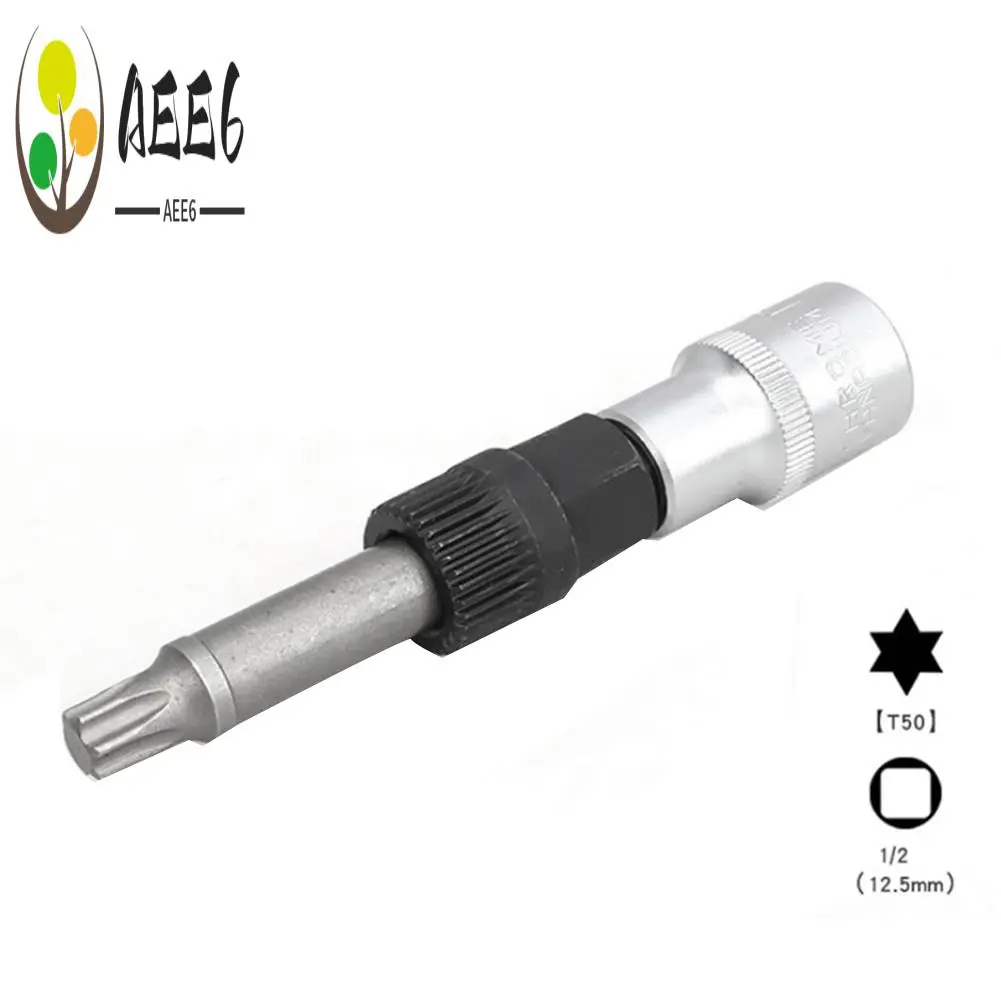 AEE6-Alternator Pulley Socket Drill Bit With 33 Teeth Tool Alternator Pulley Center-Bolt Remover Socket Wrench
AEE6-Alternator Pulley Socket Drill Bit With 33 Teeth Tool Alternator Pulley Center-Bolt Remover Socket Wrench