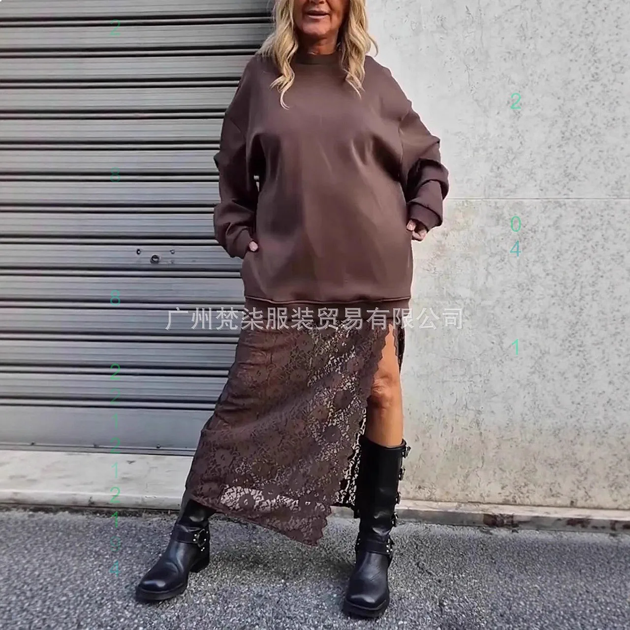 Lace Hollow Out Camisole Dress and Sweatshirt Matching Set, Solid Color Jumpsuit Playsuit
Lace Hollow Out Camisole Dress and Sweatshirt Matching Set, Solid Color Jumpsuit Playsuit