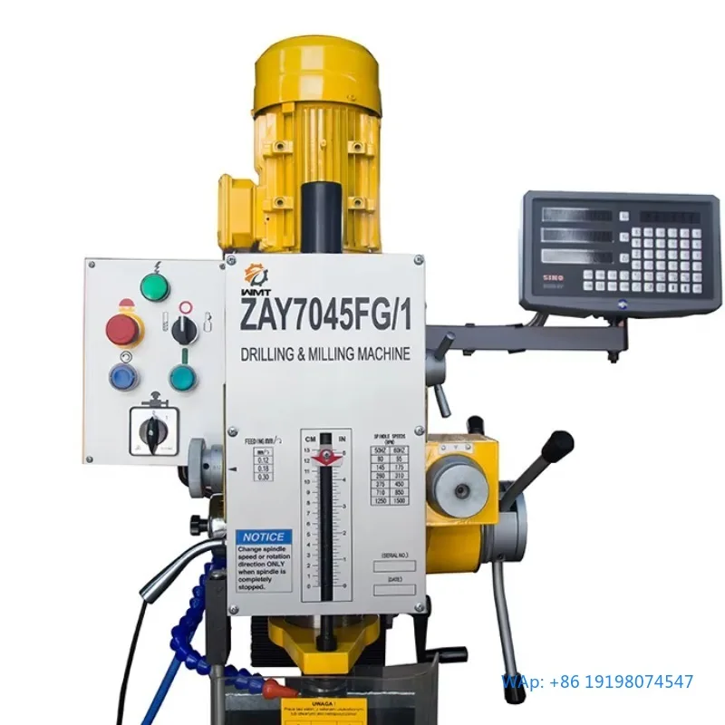 ZAY7045FG/1 Mini Milling Drilling Machine with Spindle Auto Feeding
ZAY7045FG/1 Mini Milling Drilling Machine with Spindle Auto Feeding