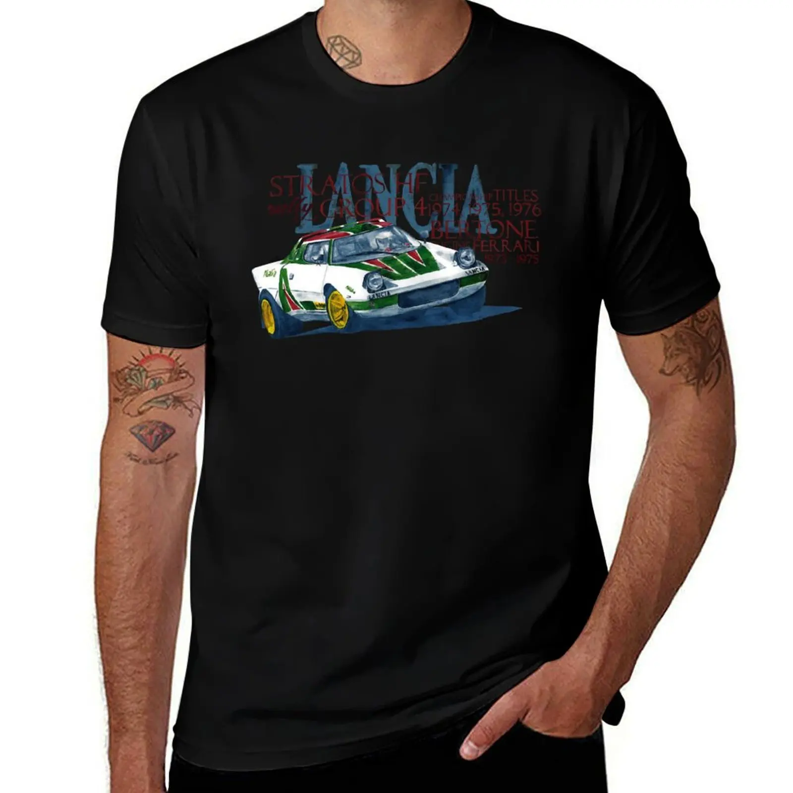 Rally Group B-Lancia Stratos T-Shirt anime tshirt man t shirts high quality luxury brand T-Shirt
Rally Group B-Lancia Stratos T-Shirt anime tshirt man t shirts high quality luxury brand T-Shirt