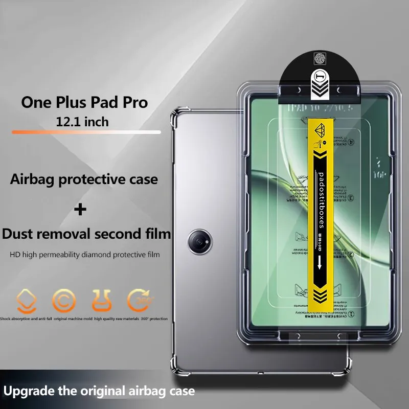 Screen Protector Flim For OnePlus Pad 2 12.1 inch Pro 12.1 Easy Install Auto-Dust Removal Kit
Screen Protector Flim For OnePlus Pad 2 12.1 inch Pro 12.1 Easy Install Auto-Dust Removal Kit