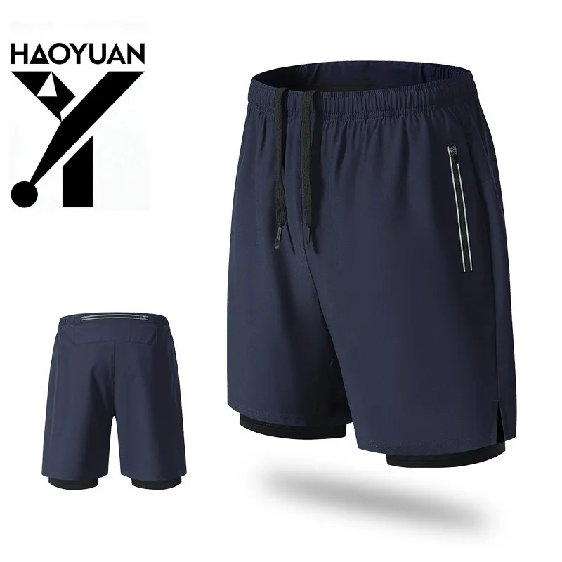 Men's Double-layer Sports Shorts Quick Drying Outdoor Basketball Training Hiking Cycling Marathon Fitness Men's Running Shorts
Men's Double-layer Sports Shorts Quick Drying Outdoor Basketball Training Hiking Cycling Marathon Fitness Men's Running Shorts