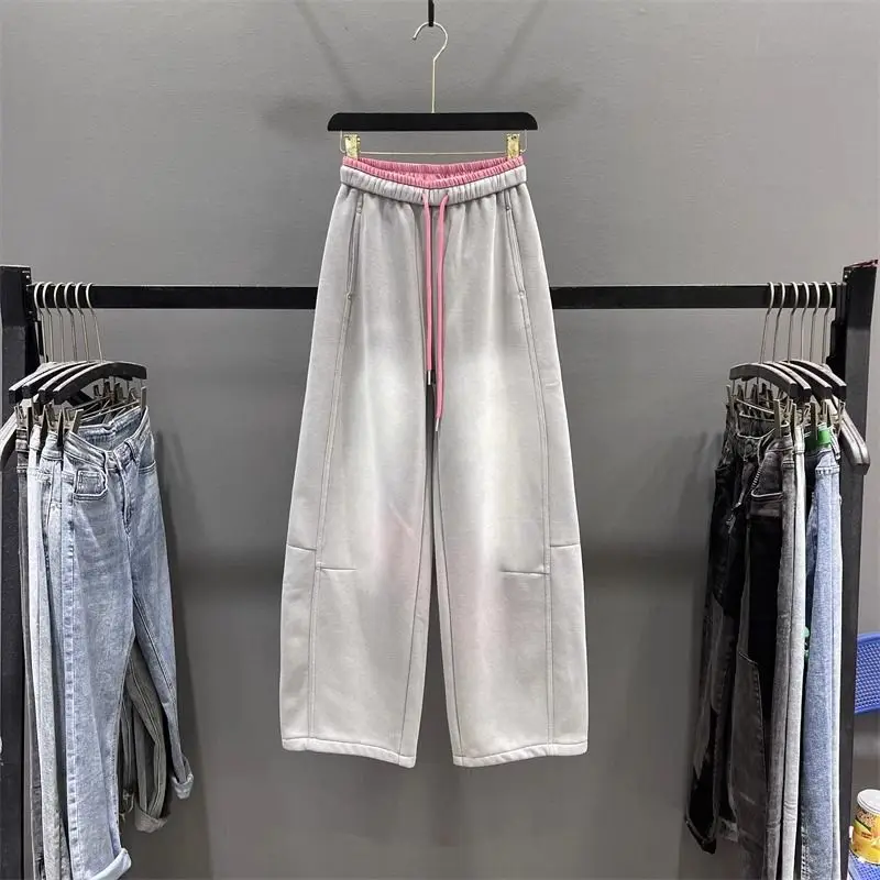 Мужские брюки-палаццо больших размеров, повседневные, с высокой талией, свободные, комфортные, осенние, в стиле «бананы»
Мужские брюки-палаццо больших размеров, повседневные, с высокой талией, свободные, комфортные, осенние, в стиле «бананы»