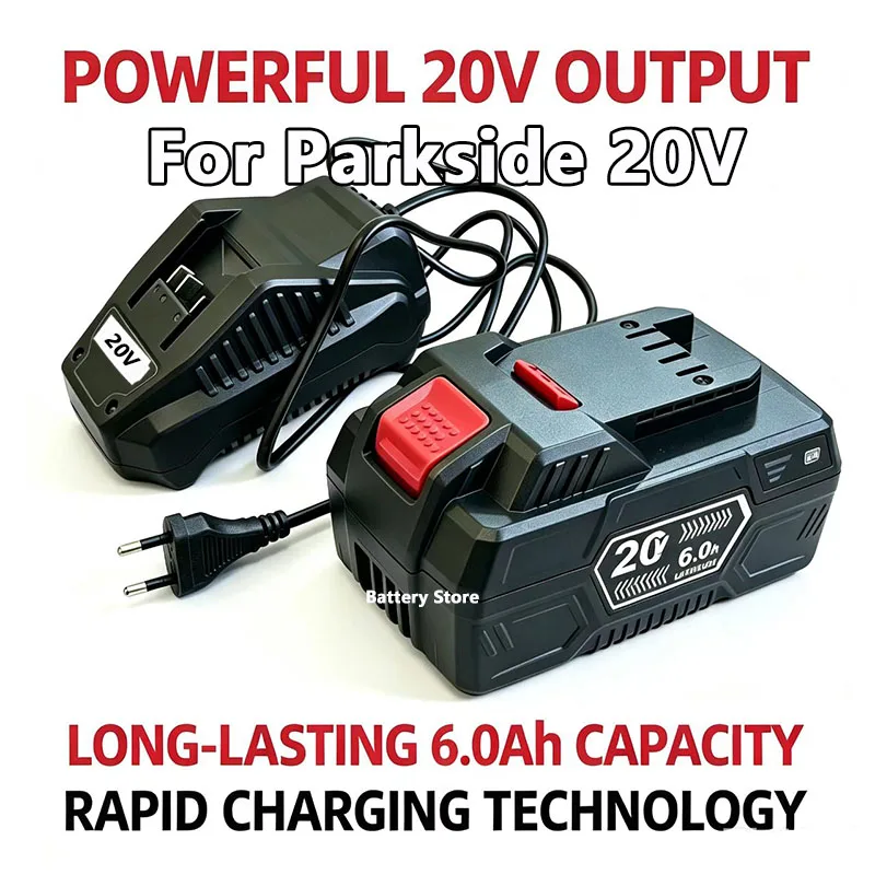 For Parkside 20V full range electric tool battery PAP B1 B3 hand drill battery A3/ PAP 208 A1 4.0Ah 6.0Ah lithium-ion battery
For Parkside 20V full range electric tool battery PAP B1 B3 hand drill battery A3/ PAP 208 A1 4.0Ah 6.0Ah lithium-ion battery