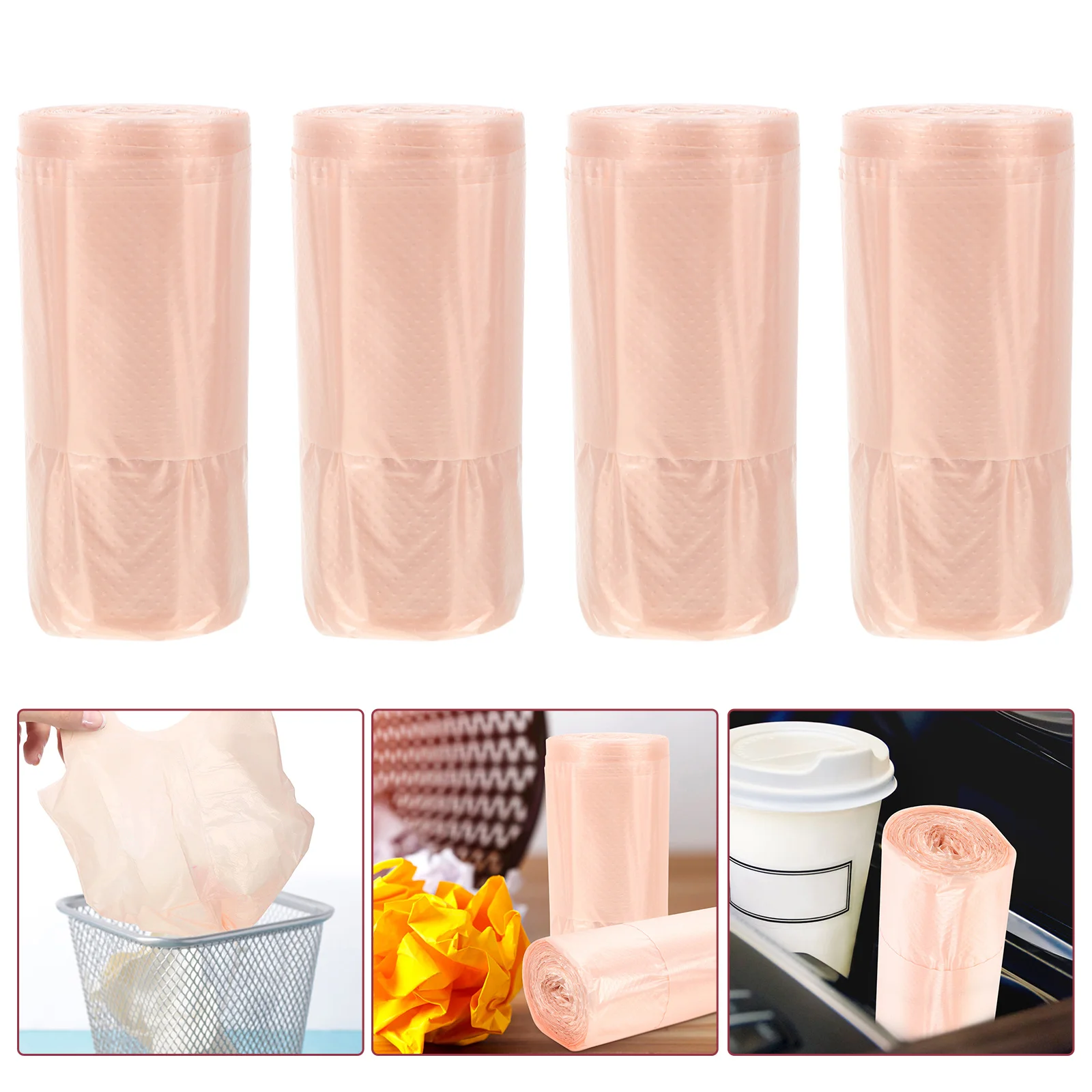 6 Rolls Trash Bag Bottom Octagon Sealing Bags Desktop Thicken Rose Golden Easy Use Household or Pe
6 Rolls Trash Bag Bottom Octagon Sealing Bags Desktop Thicken Rose Golden Easy Use Household or Pe