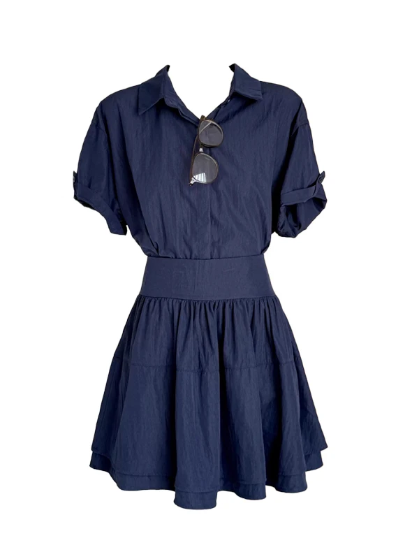 Summer New Lazy Style Casual Commute Set plus Size Loose Slimming Shirt High Waist Skirt Two Piece Set for plus Size Women
Summer New Lazy Style Casual Commute Set plus Size Loose Slimming Shirt High Waist Skirt Two Piece Set for plus Size Women