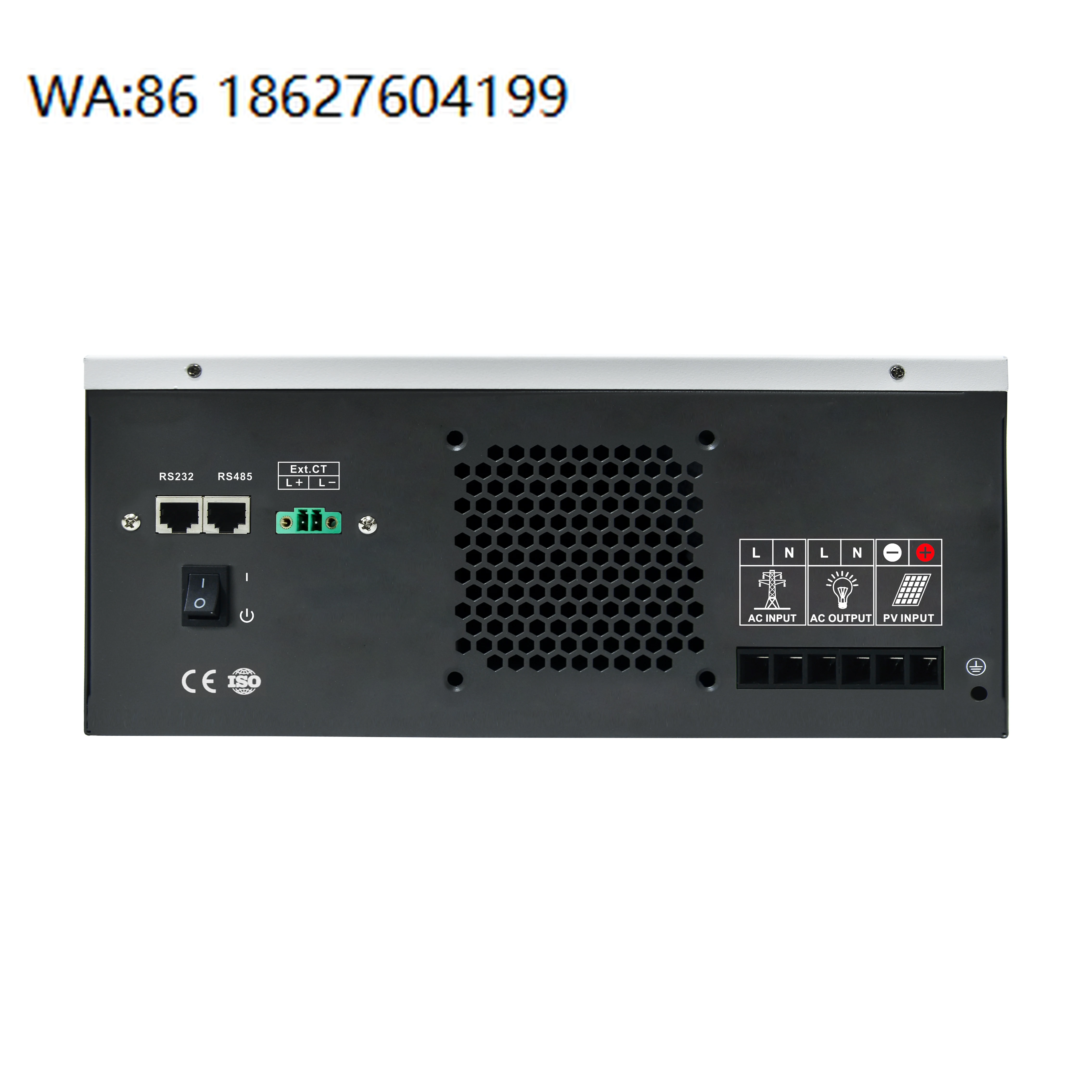 Hybrid Solar Inverter 6.2KW Batteryless Single Phase On Off Grid Pure Sine Wave MPPT Home PV Equipment
Hybrid Solar Inverter 6.2KW Batteryless Single Phase On Off Grid Pure Sine Wave MPPT Home PV Equipment