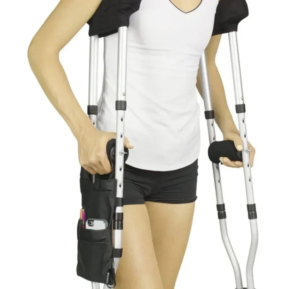 Portable Crutch Accessories Crutch Bag Walker Storage Bag Oxford Cloth Hanging Bags Hand Grips Walking Stick Accessory Patient
Portable Crutch Accessories Crutch Bag Walker Storage Bag Oxford Cloth Hanging Bags Hand Grips Walking Stick Accessory Patient