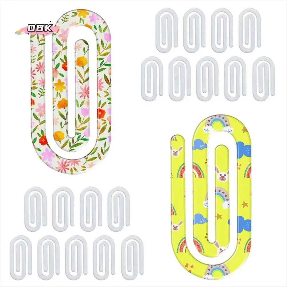 10Pcs Acrylic DIY Bookmarks Sublimation Blanks Transparent Acrylic Paper Clips Clear Ornaments Unfinished Bookmarkers Notebook
10Pcs Acrylic DIY Bookmarks Sublimation Blanks Transparent Acrylic Paper Clips Clear Ornaments Unfinished Bookmarkers Notebook