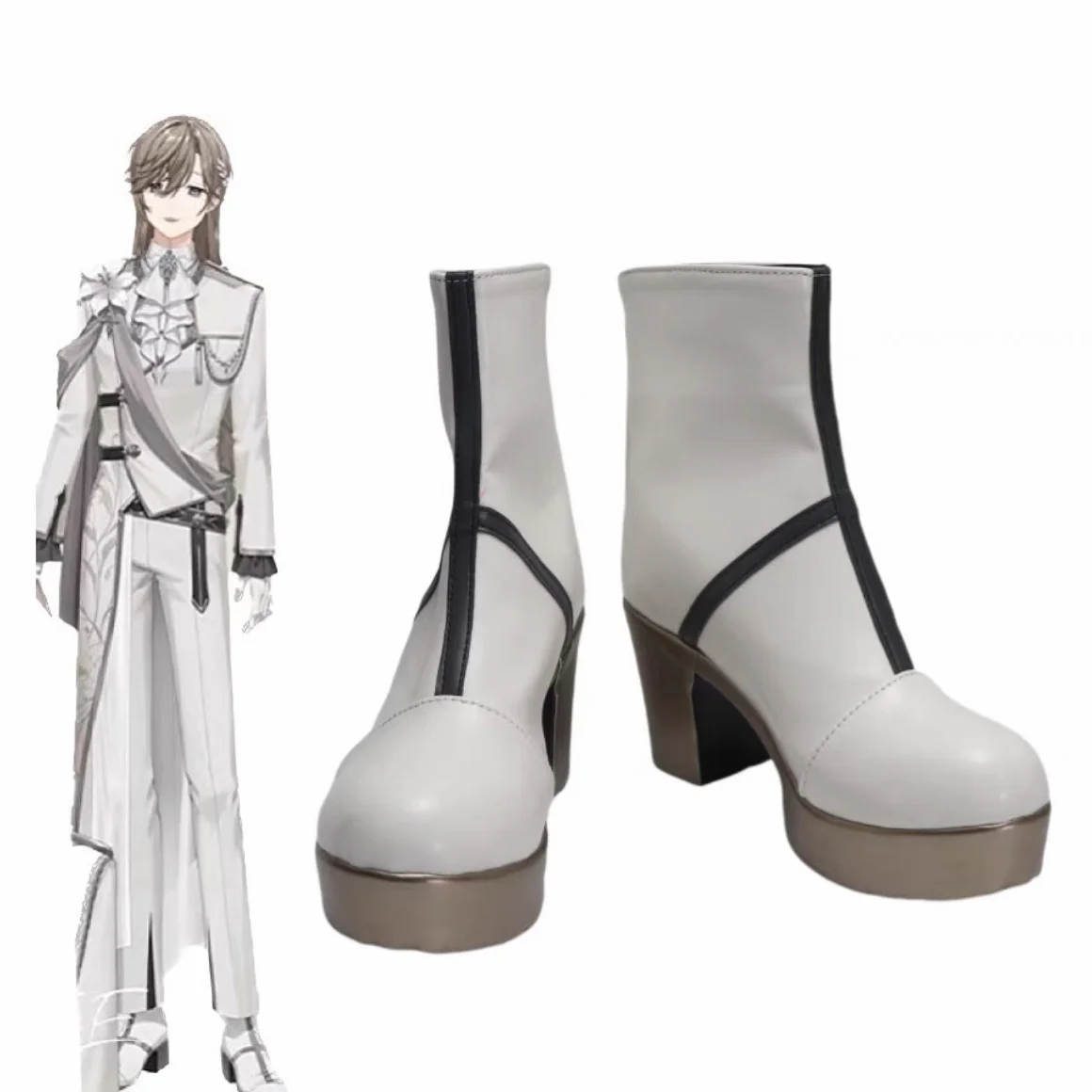 Kanakana/Knkn Cosplay Shoes Anime VTuber Shoes Men Halloween Party Role Play Shoes 
Kanakana/Knkn Cosplay Shoes Anime VTuber Shoes Men Halloween Party Role Play Shoes
