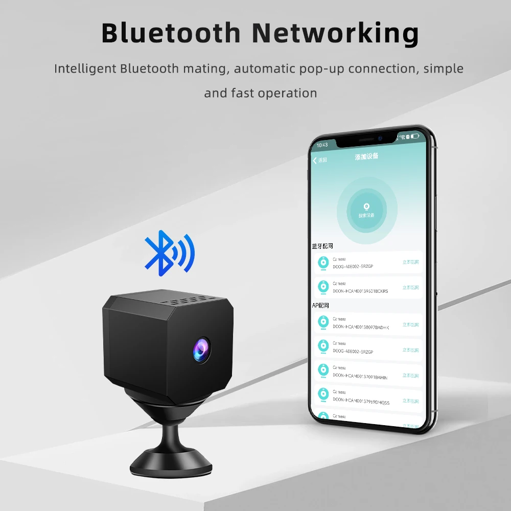 Mini WIFI Camera 1080P HD Video Security Camera Motion Detection Remote Viewing Rechargeable Night Vision Surveillance Camera
Mini WIFI Camera 1080P HD Video Security Camera Motion Detection Remote Viewing Rechargeable Night Vision Surveillance Camera