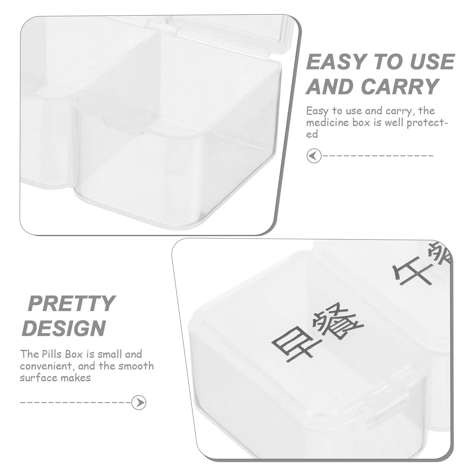 Multi-Grid Medicine Organizer Portable Weekly Pills Case Airtight Sealing Travel Compact Wear-Resistant Daily Use Medicine
Multi-Grid Medicine Organizer Portable Weekly Pills Case Airtight Sealing Travel Compact Wear-Resistant Daily Use Medicine