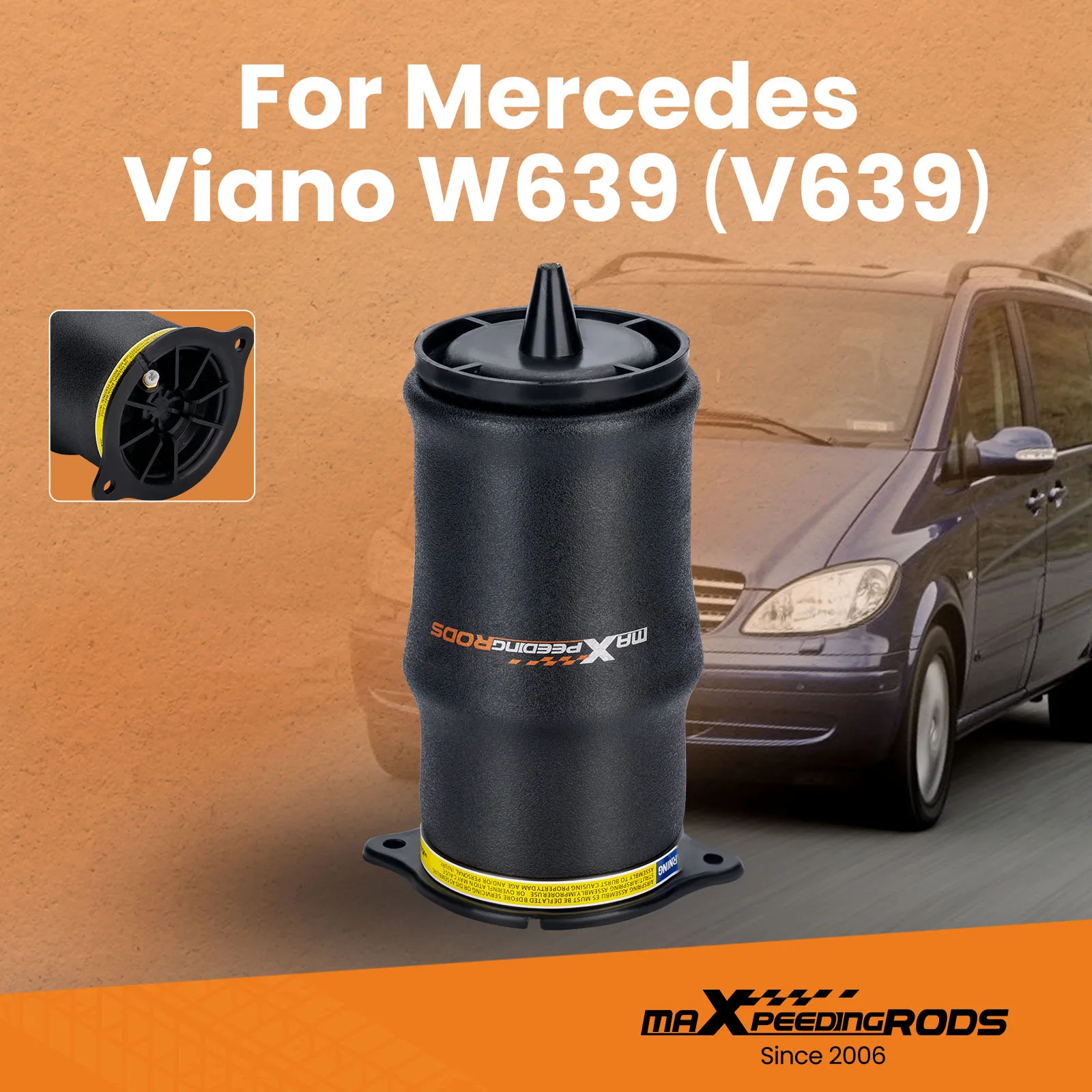 Rear Air Suspension Spring Bag for Mercedes-Benz Viano Vito Bus Vito/Mixto Box W639 6393280101 6393280201 6393280301
Rear Air Suspension Spring Bag for Mercedes-Benz Viano Vito Bus Vito/Mixto Box W639 6393280101 6393280201 6393280301