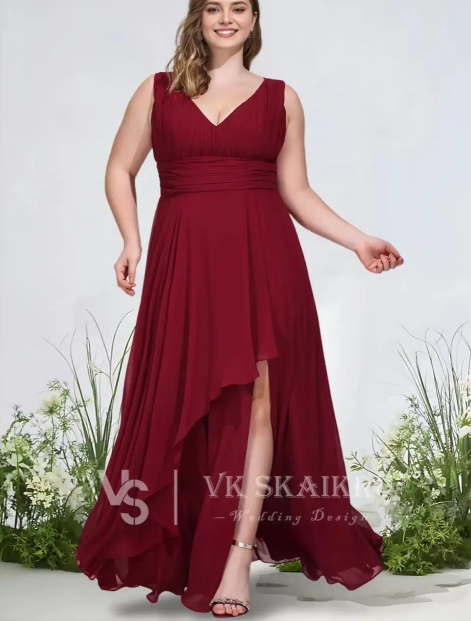 BBA Prom Lavender A-Line V-Neck Floor-Length Chiffon Bridesmaid Dresses With Ruffle Elegant Wedding Party Guest Evening Cocktail
BBA Prom Lavender A-Line V-Neck Floor-Length Chiffon Bridesmaid Dresses With Ruffle Elegant Wedding Party Guest Evening Cocktail