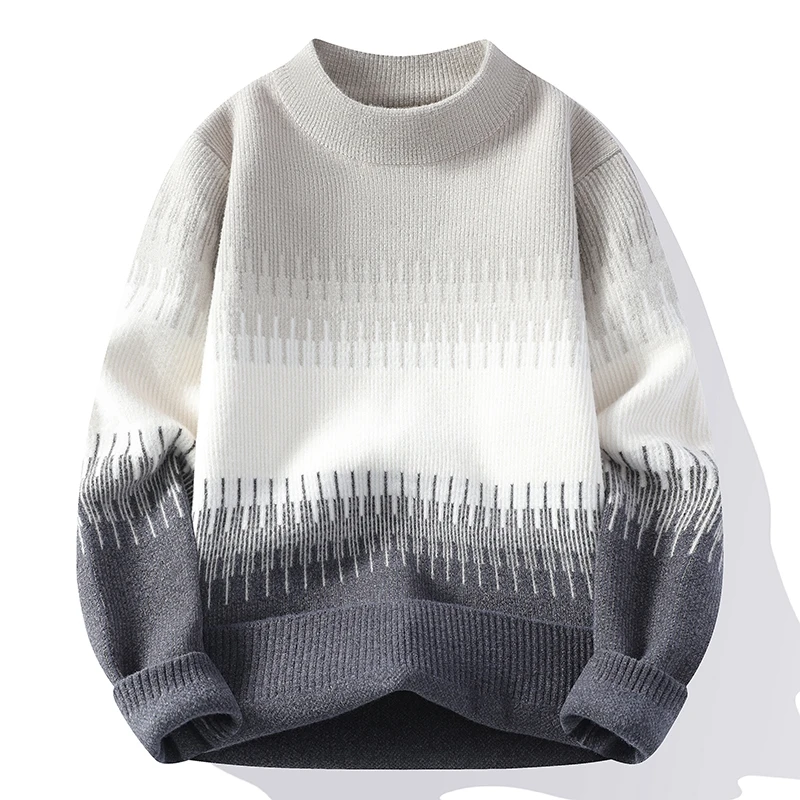 2024 New Fall Winter Casual Turtleneck Sweater Men Korean Fashion Mens Pullover Sweaters High Quality Thick Warm Male Jumpers
2024 New Fall Winter Casual Turtleneck Sweater Men Korean Fashion Mens Pullover Sweaters High Quality Thick Warm Male Jumpers