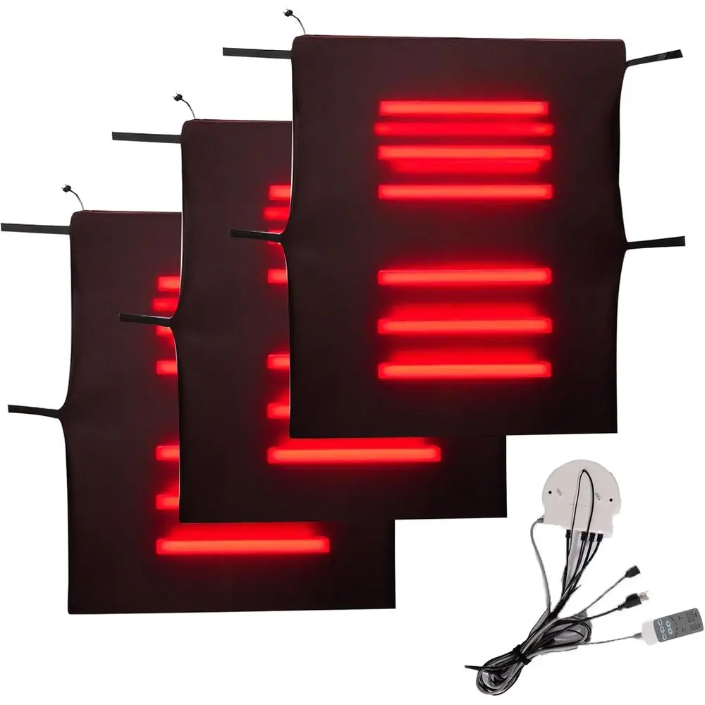 Portable Infrared Carbon Crystal Panel Set, 3 Large Panels, with Electrical Box and Remote Control (1600W, 110V)
Portable Infrared Carbon Crystal Panel Set, 3 Large Panels, with Electrical Box and Remote Control (1600W, 110V)