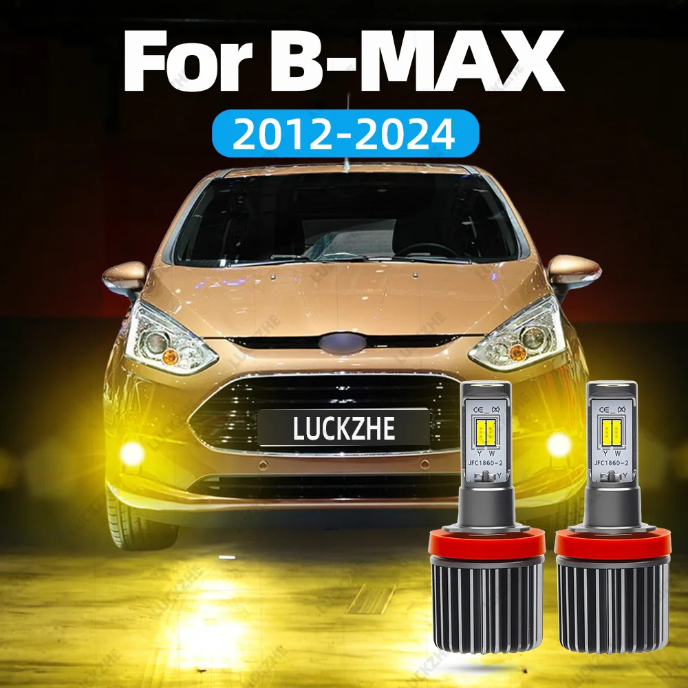LED Front Fog Light Bulb For Ford B-MAX JK 2012-2019 2020 2021 2022 2023 2024 Accessories Dual Color LED Fog Light Yellow
LED Front Fog Light Bulb For Ford B-MAX JK 2012-2019 2020 2021 2022 2023 2024 Accessories Dual Color LED Fog Light Yellow