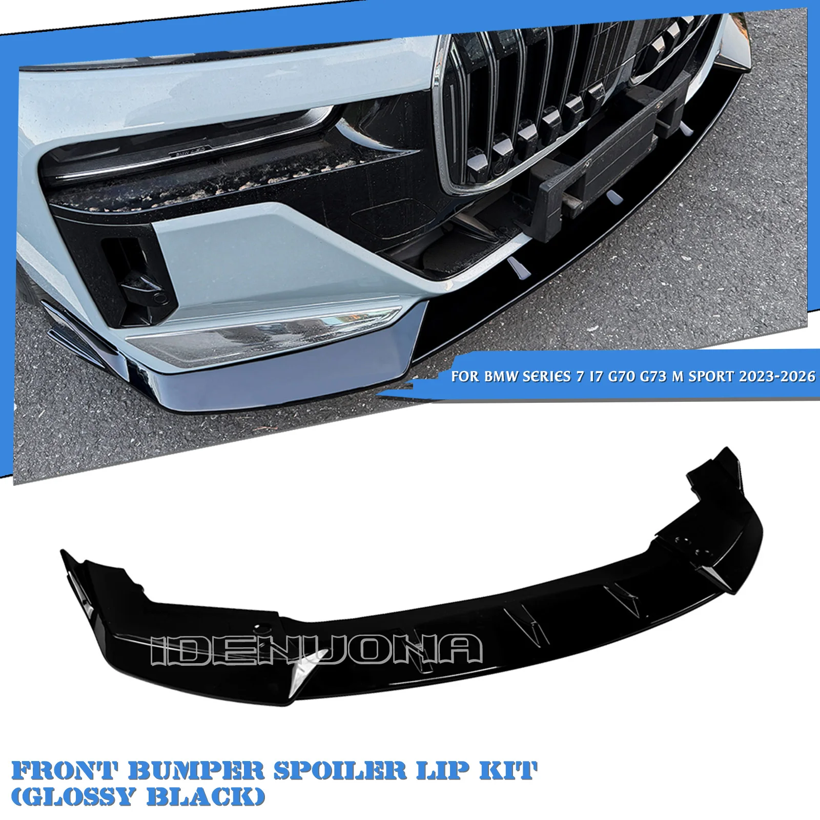 Car Front Bumper Spoiler Lip Lower Splitter For BMW 7 Series i7 G70 G73 M Sport 2023
Car Front Bumper Spoiler Lip Lower Splitter For BMW 7 Series i7 G70 G73 M Sport 2023