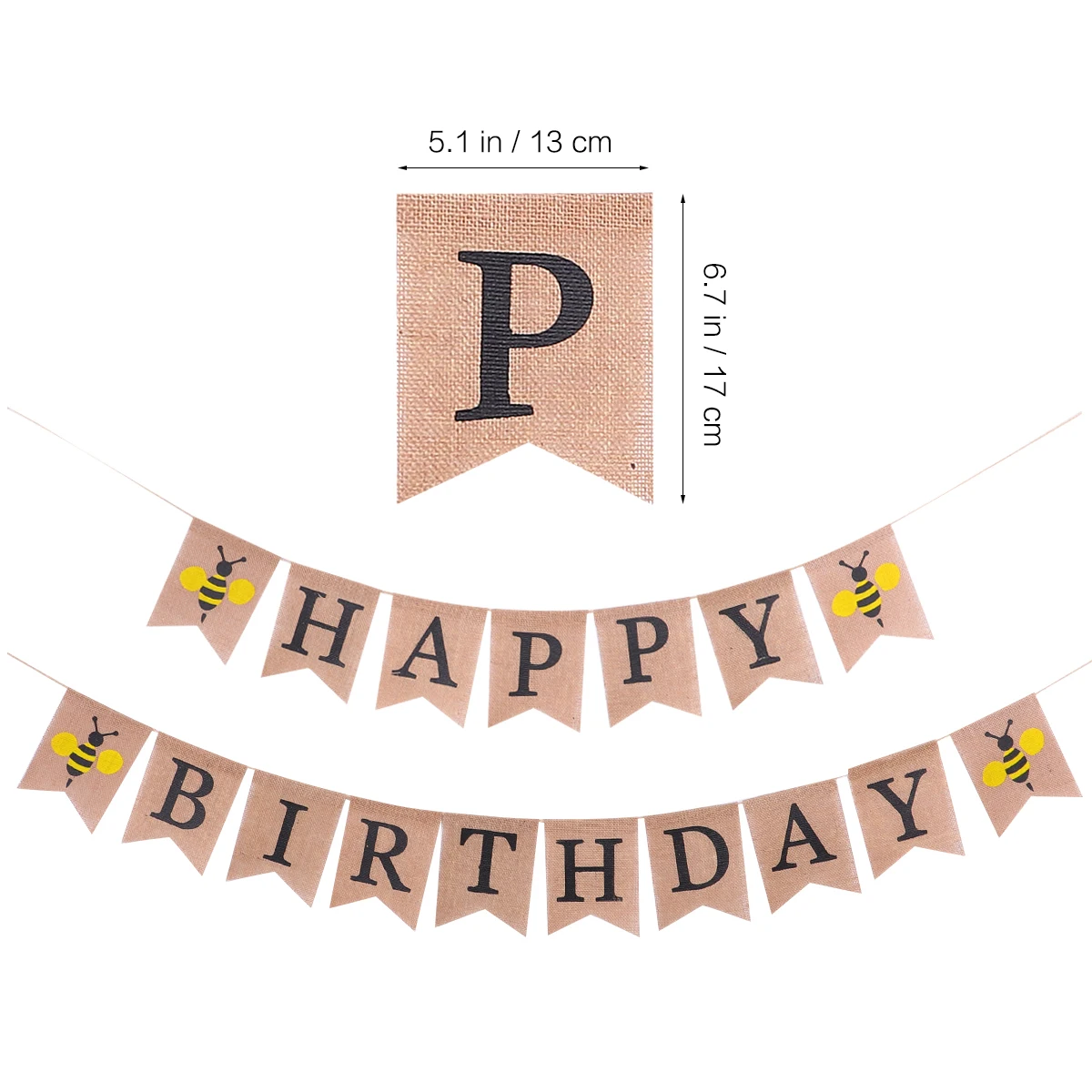 Bee Pull Flag Birthday Bunting Banners Decorations Party Hanging Swirls Decorate Baby
Bee Pull Flag Birthday Bunting Banners Decorations Party Hanging Swirls Decorate Baby
