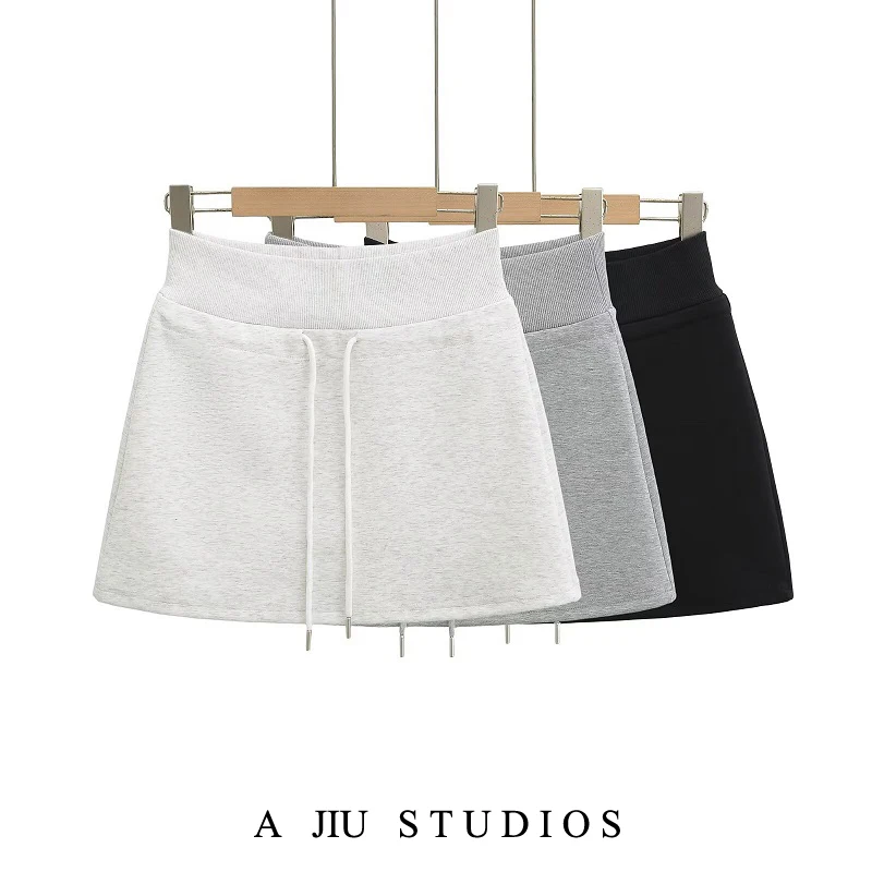 American Retro ey Skirt Women Summer Spicy Girl Dstring Sports ort Skirt High Waist Casual Slimming Bodycon Skirt
American Retro ey Skirt Women Summer Spicy Girl Dstring Sports ort Skirt High Waist Casual Slimming Bodycon Skirt