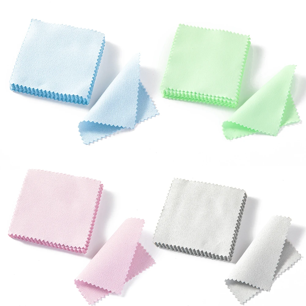 10/50pcs Polishing Cloth Silver Cleaning Wipe Wiping For Handmade Jewelry Accessories Tool Equipment Making Supplies Findings
10/50pcs Polishing Cloth Silver Cleaning Wipe Wiping For Handmade Jewelry Accessories Tool Equipment Making Supplies Findings