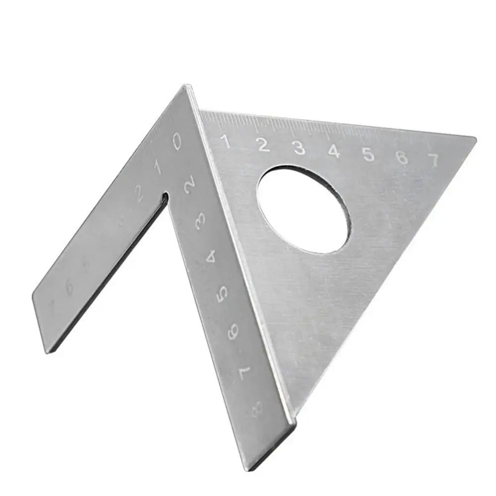 45/90 Degrees Protractor Marking Gauge Clear Scale Practical Angle Ruler Stainless Steel Multifunction Scribing Gauge
45/90 Degrees Protractor Marking Gauge Clear Scale Practical Angle Ruler Stainless Steel Multifunction Scribing Gauge