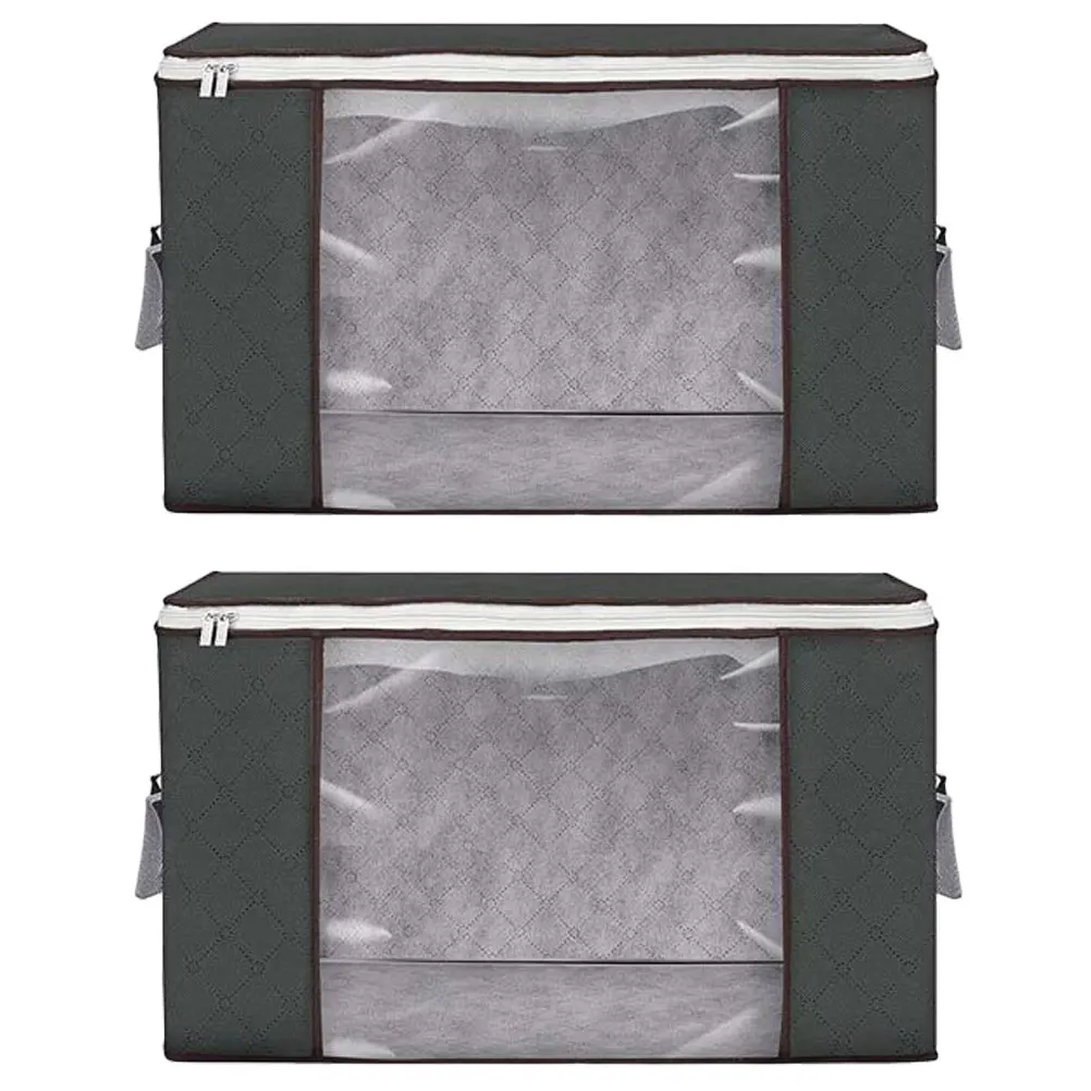 Clothes Storage Bag Large Capacity Foldable Under Bed Organizer Premium Cloth Material Zipper Design Easy Pull Handle
Clothes Storage Bag Large Capacity Foldable Under Bed Organizer Premium Cloth Material Zipper Design Easy Pull Handle