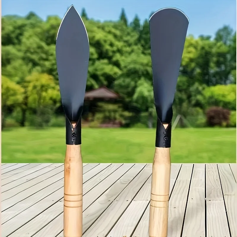 Прочные металлические садовые инструменты для цветов - 2 лопаты из марганцевой стали для посадки, прополки и копания
Прочные металлические садовые инструменты для цветов - 2 лопаты из марганцевой стали для посадки, прополки и копания