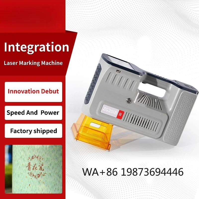 Portable Handheld Fiber Optic Marking Machine, for Metal & Plastic Lettering Coding
Portable Handheld Fiber Optic Marking Machine, for Metal & Plastic Lettering Coding