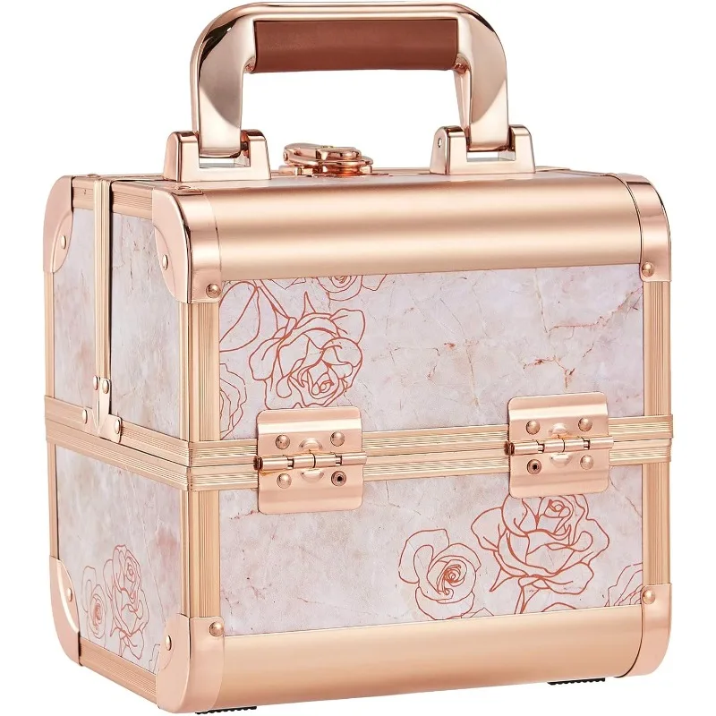 Costravio Makeup Box Cosmetic Train Case with Mirror Travel Organizer Cosmetic Jewelry Storage Box
Costravio Makeup Box Cosmetic Train Case with Mirror Travel Organizer Cosmetic Jewelry Storage Box