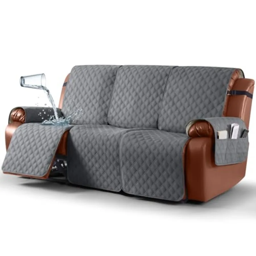Waterproof Recliner Couch Covers, Sofa Slipcovers Washable 1-Piece Reclining Sofa Covers Non-Slip Furniture Protector with Elas
Waterproof Recliner Couch Covers, Sofa Slipcovers Washable 1-Piece Reclining Sofa Covers Non-Slip Furniture Protector with Elas