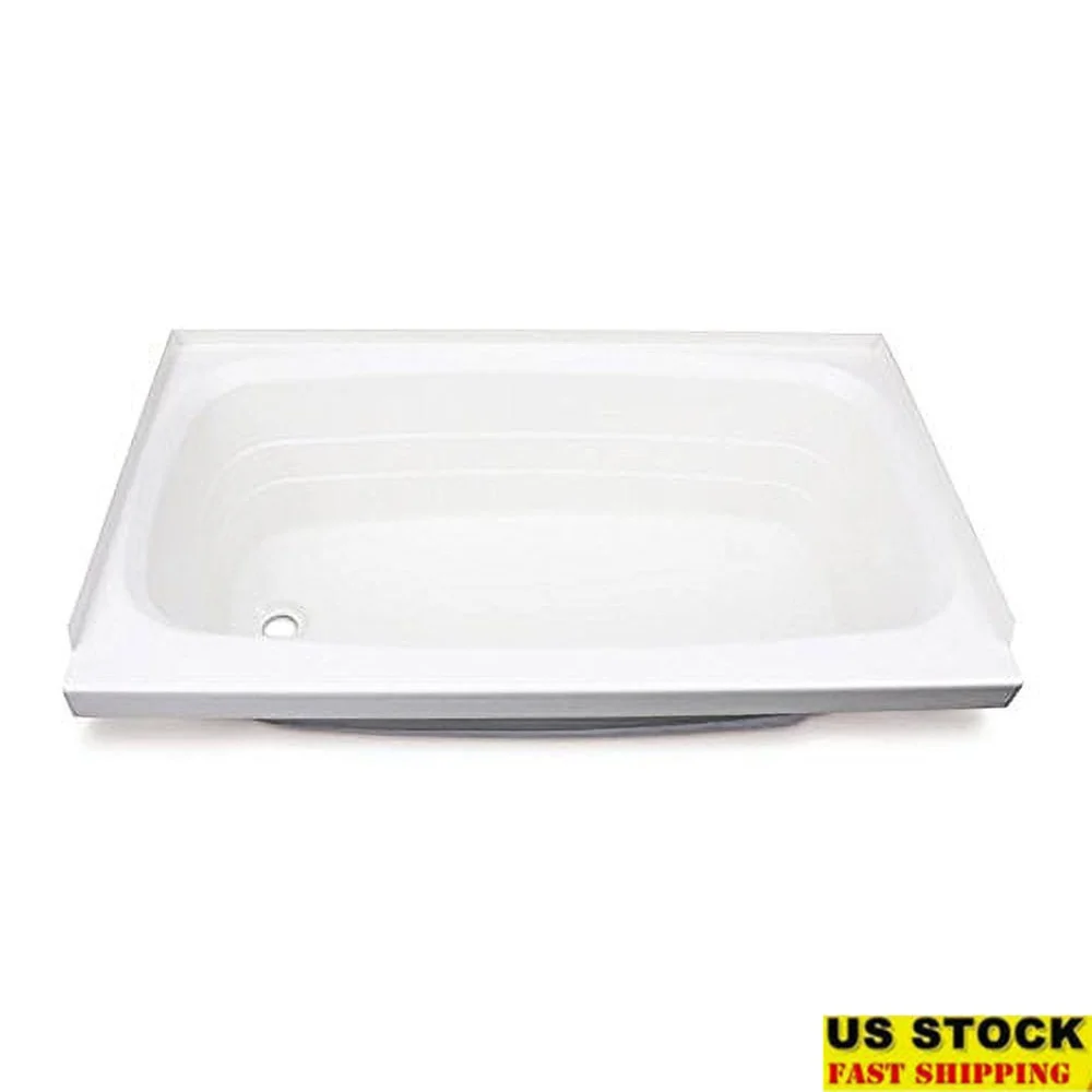 Ванна для правой руки, 24 x 46 дюймов, прочный АБС-материал, регулируемая белая отделка, душ для ванной комнаты и обилья
Ванна для правой руки, 24 x 46 дюймов, прочный АБС-материал, регулируемая белая отделка, душ для ванной комнаты и обилья