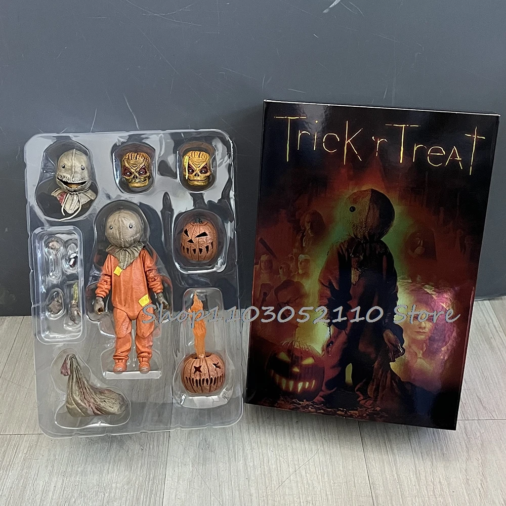 NECA Trick 'R Treat Sam Articulated Action Figure Toys Horror Model Toy Halloween Christina Gifts
NECA Trick 'R Treat Sam Articulated Action Figure Toys Horror Model Toy Halloween Christina Gifts
