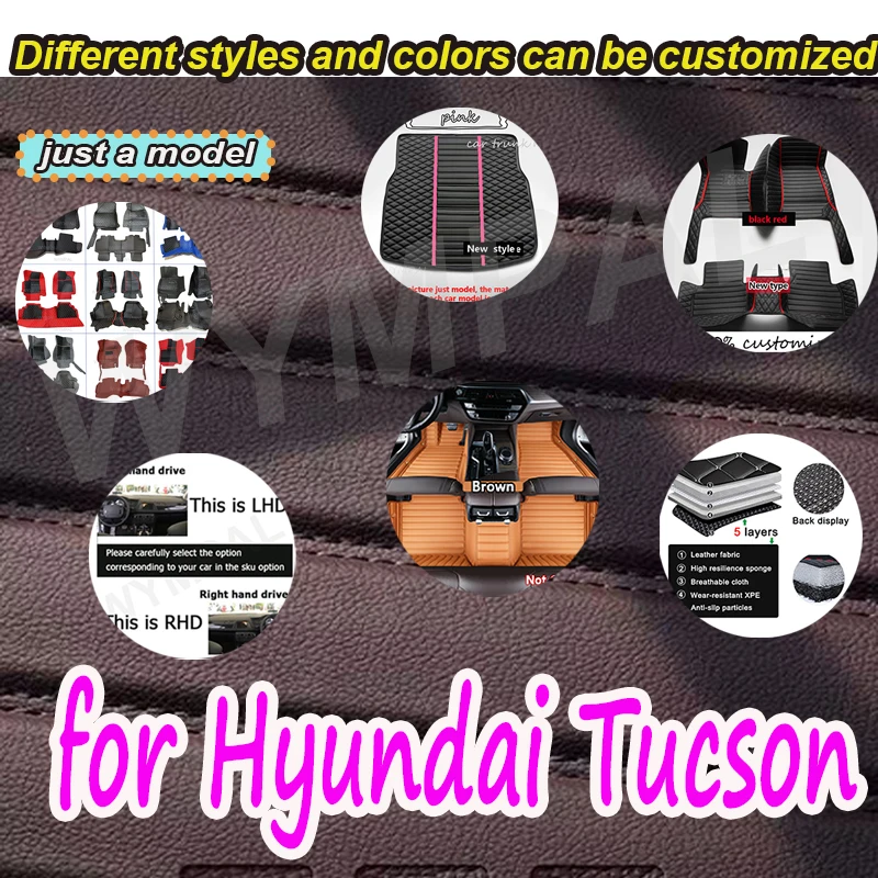 LUXURY Car Floor Mats For Hyundai Tucson NX4 2022 2023 Carpets Luxury Leather Mat
LUXURY Car Floor Mats For Hyundai Tucson NX4 2022 2023 Carpets Luxury Leather Mat