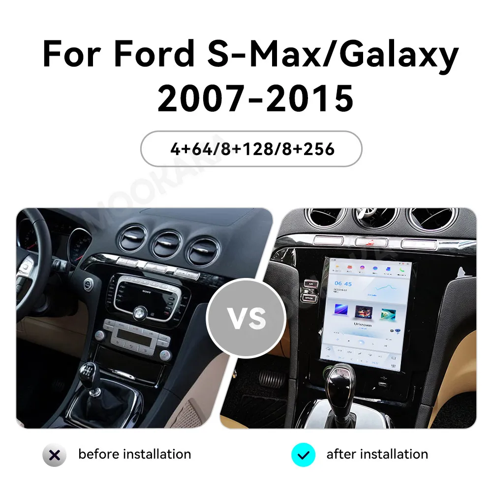 Автомагнитола Android 13 с поддержкой CarPlay для Ford S-Max Galaxy 2007~2015, GPS-мультимедийный плеер, интеллектуальная навигация, автомобильная стереосистема
Автомагнитола Android 13 с поддержкой CarPlay для Ford S-Max Galaxy 2007~2015, GPS-мультимедийный плеер, интеллектуальная навигация, автомобильная стереосистема