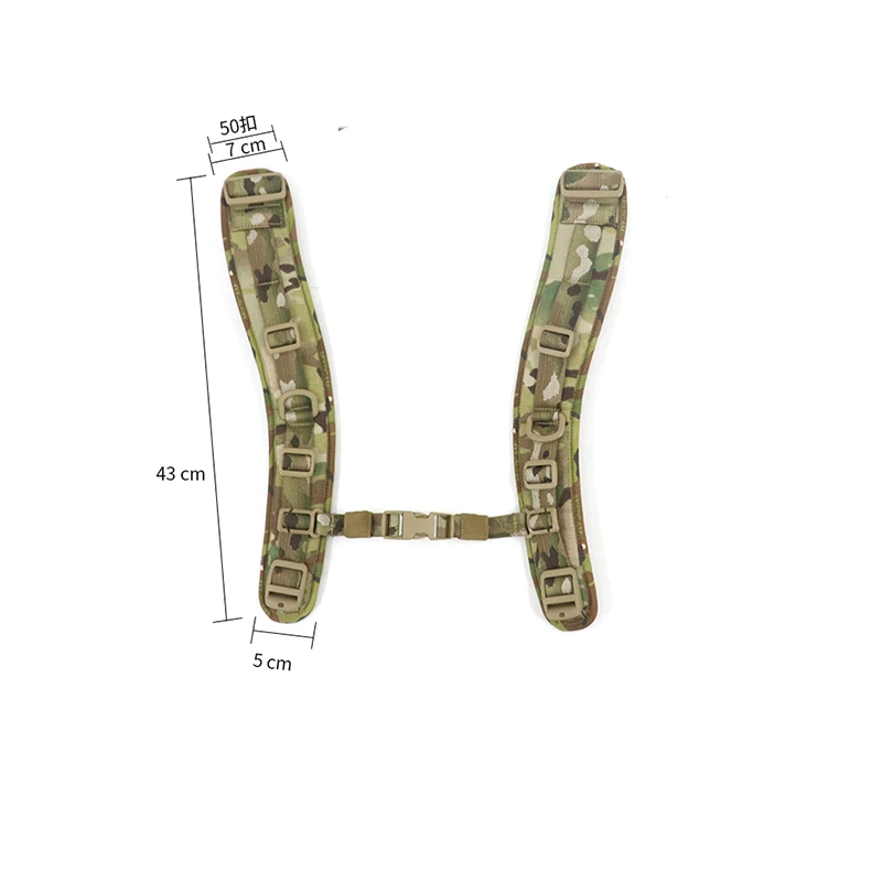 Pressure-relieving X-Style Comfortable Shoulder Straps Tactical Hunting Outdoor Backpack Double Shoulder Bag Straps
Pressure-relieving X-Style Comfortable Shoulder Straps Tactical Hunting Outdoor Backpack Double Shoulder Bag Straps