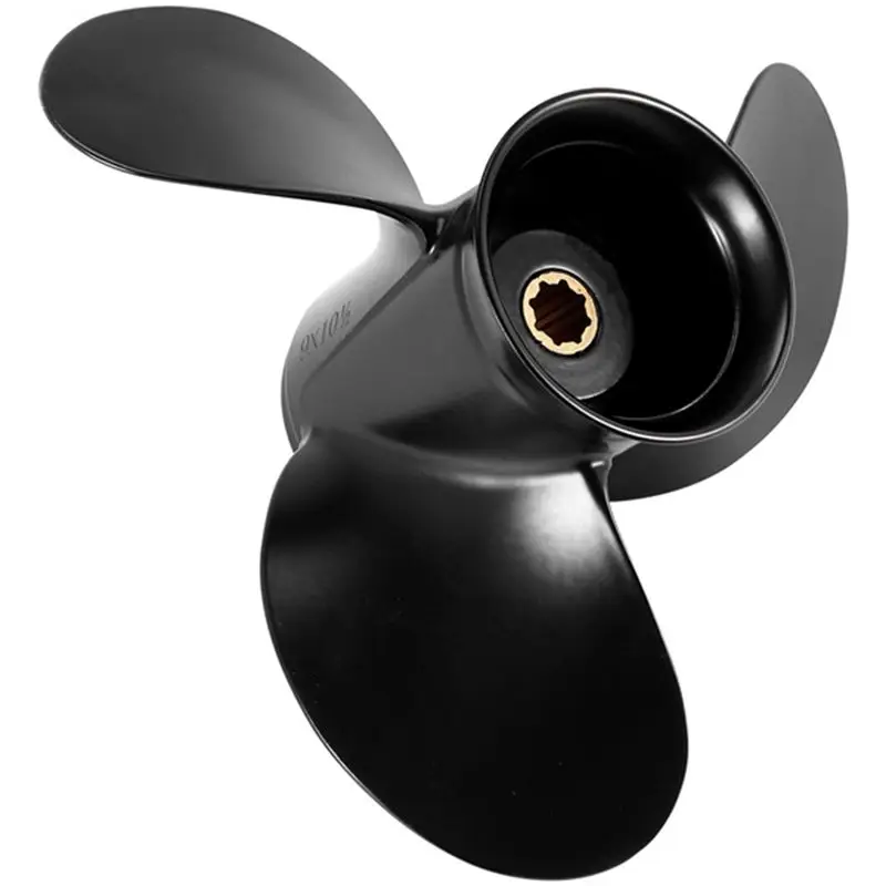 Professional 48-828158A12 Aluminum Boat Outboard Propeller 9X10 1/2 8 Spline Tooth 3 Blade Propeller For Mercury 6-15HP
Professional 48-828158A12 Aluminum Boat Outboard Propeller 9X10 1/2 8 Spline Tooth 3 Blade Propeller For Mercury 6-15HP