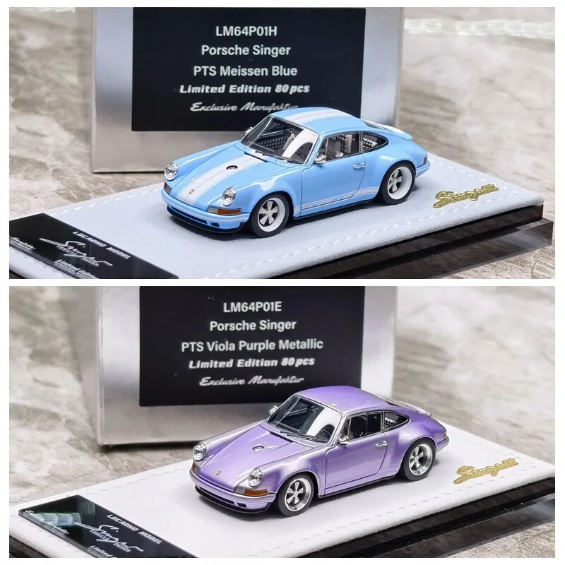Модель автомобиля LM LOCARNO Porsche SINGER из смолы, масштаб 1:64
Модель автомобиля LM LOCARNO Porsche SINGER из смолы, масштаб 1:64
