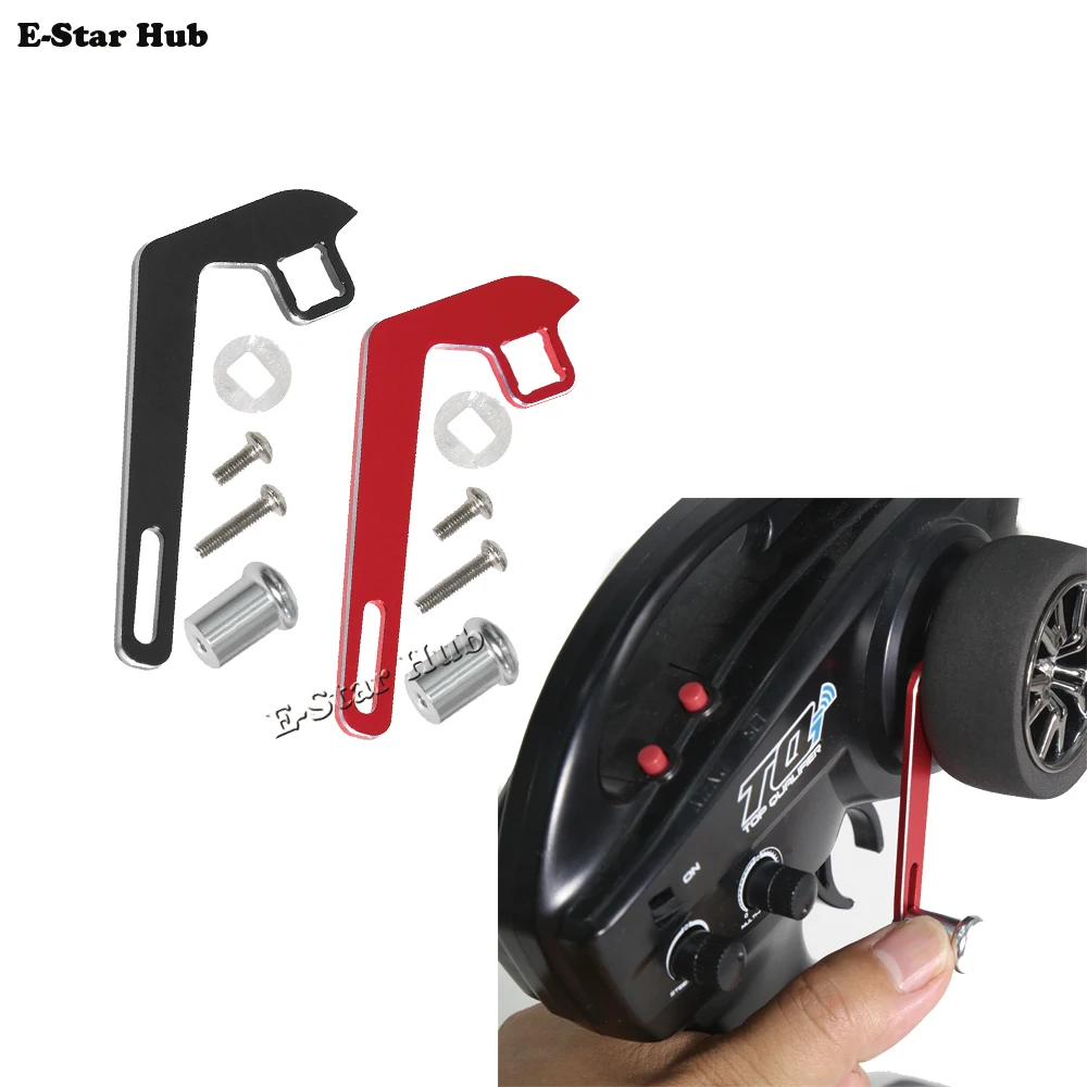 Thumb Lever One Hand Steering Upgrade for Traxxas TQi Transmitter TRX4 TRX6 1/10 TRX-4M 1/18 RC Car Crawler
Thumb Lever One Hand Steering Upgrade for Traxxas TQi Transmitter TRX4 TRX6 1/10 TRX-4M 1/18 RC Car Crawler
