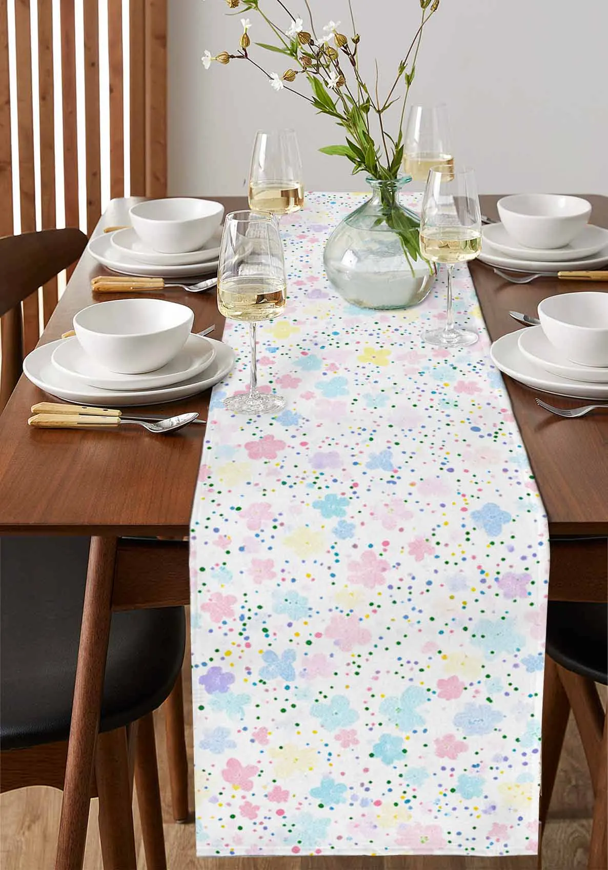 Spring Flowers Pastoral Table Runner Wedding Decor Table Runner Holiday Dining Table Decor Linen Tablecloth
Spring Flowers Pastoral Table Runner Wedding Decor Table Runner Holiday Dining Table Decor Linen Tablecloth