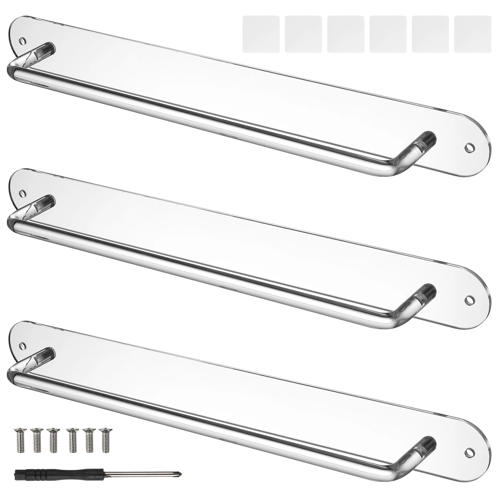 3 Pcs Claw Clip Holder Acrylic Hair Clip Storage ganizer Wall Hanging Scarf Ties Headbands Efficient Space Kitchen Accessories
3 Pcs Claw Clip Holder Acrylic Hair Clip Storage ganizer Wall Hanging Scarf Ties Headbands Efficient Space Kitchen Accessories