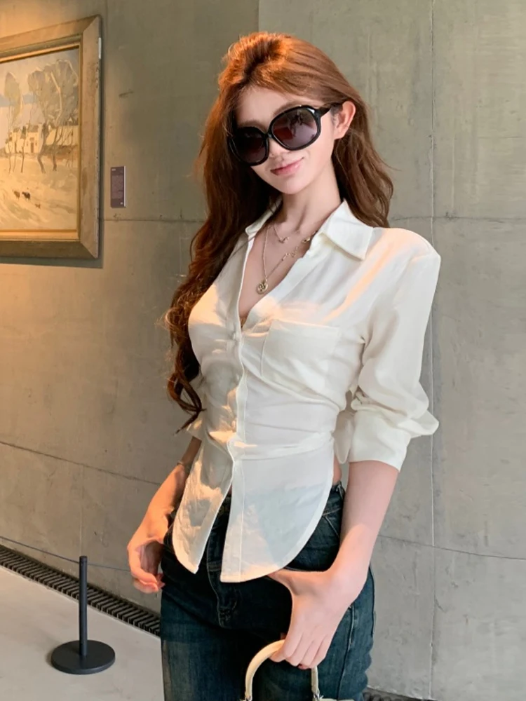 Sexy Waist-Cinching Knot Tie-Band Backless Shirt Lingerie-Like Design Sensual Subtle Touch for Young Women
Sexy Waist-Cinching Knot Tie-Band Backless Shirt Lingerie-Like Design Sensual Subtle Touch for Young Women