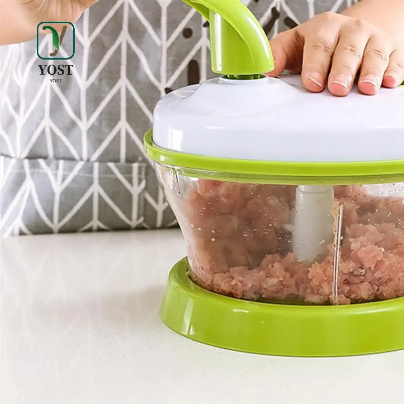 YOST-Multifunctional Meat Cutter Food Processor Hand-Cranked Meat Grinder Green & White
YOST-Multifunctional Meat Cutter Food Processor Hand-Cranked Meat Grinder Green & White